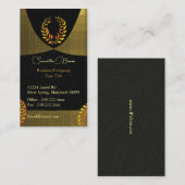 Noble Laurel Wreath Professional Visitekaartje (Voorkant / Achterkant)