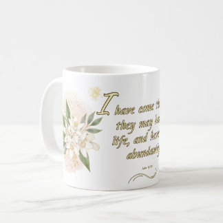 Noble Life Mug: 'John 10:10 Koffiemok