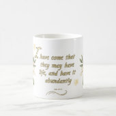 Noble Life Mug: 'John 10:10 Koffiemok (Center)
