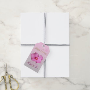 Noble Perzische Nieuwjaarsbloei - Gift Label Cadeaulabel