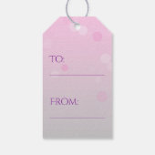 Noble Perzische Nieuwjaarsbloei - Gift Label Cadeaulabel (Achterkant)