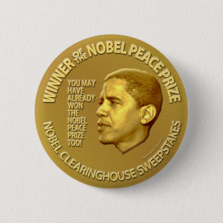 Noble Prize-toets Ronde Button 5,7 Cm