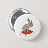 Noble Rabbit Ronde Button 5,7 Cm (Voorkant /achterkant)