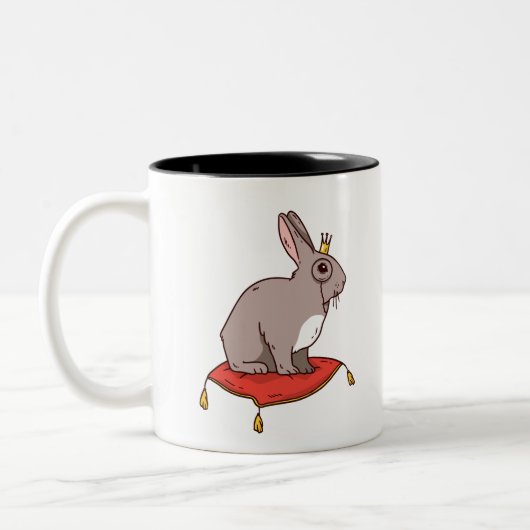 Noble Rabbit Tweekleurige Koffiemok (Links)
