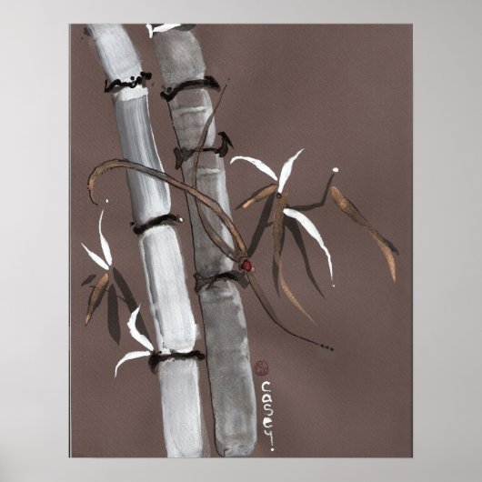 Noble Snow Spirit net als Bamboo Poster (Voorkant)