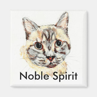 Noble Spirit kat magneet