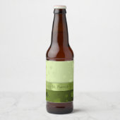 Noble St. Patricks Day Shamrocks Beer Bottle Label Bier Etiket (Voorkant)
