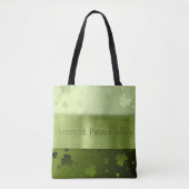 Noble St. Patrick's Day Shamrocks - Canvas tas (Voorkant)