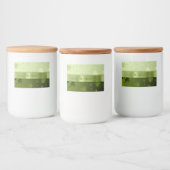 Noble St. Patrick's Day Shamrocks Container Label Voedselcontainer Etiket (Flessen)