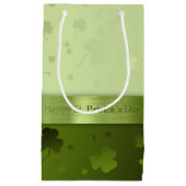 Noble St. Patrick's Day Shamrocks Small Gift Bag Klein Cadeauzakje (Voorkant)