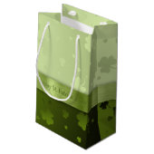 Noble St. Patrick's Day Shamrocks Small Gift Bag Klein Cadeauzakje (Achterkant Gekanteld)