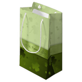 Noble St. Patrick's Day Shamrocks Small Gift Bag Klein Cadeauzakje