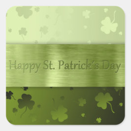 Noble St. Patrick's Day Shamrocks - Sticker