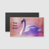 Noble Swan Magnetic Visitekaartje (Voorkant / Achterkant)