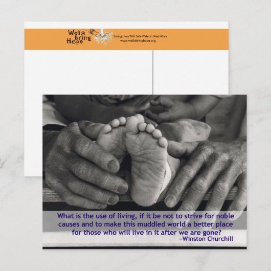 Noble veroorzaakt Briefkaart (Voorkant / Achterkant)