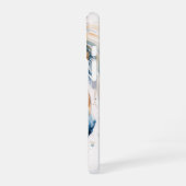 Noble White Horse iPhone 16 Hoesje (Linkerkant)