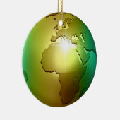 Noble World Wereldbol - Ornament (Rechts)
