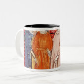 Noblemen samenzwering tegen koning Louis Tweekleurige Koffiemok (Voorkant links)