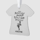 Noblesville Indoor Percussion 2020 Ornament (voorkant)