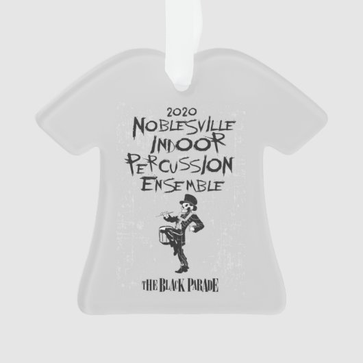 Noblesville Indoor Percussion 2020 Ornament (voorkant)