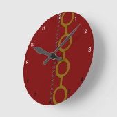 NobleWine GoldGlow Acryl Wandklok (Hoek)