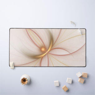 Nobly Copper and Gold Abstract Modern Fractal Art Bureaumat