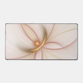 Nobly Copper and Gold Abstract Modern Fractal Art Bureaumat (Voorkant)