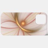 Nobly Copper and Gold Abstract Modern Fractal Art Case-Mate iPhone Case (Achterkant (horizontaal))