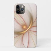 Nobly Copper and Gold Abstract Modern Fractal Art Case-Mate iPhone Case (Achterkant)