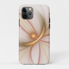 Nobly Copper and Gold Abstract Modern Fractal Art Case-Mate iPhone Case