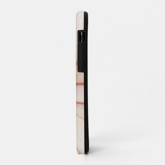 Nobly Copper and Gold Abstract Modern Fractal Art Case-Mate iPhone Case (Achterkant/links)