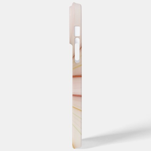 Nobly Copper and Gold Abstract Modern Fractal Art Case-Mate iPhone Case (Achterkant / Links)