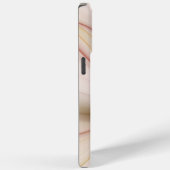 Nobly Copper and Gold Abstract Modern Fractal Art Case-Mate iPhone Case (Achterkant / Rechts)