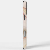 Nobly Copper and Gold Abstract Modern Fractal Art Case-Mate iPhone Case (Achterkant / Rechts)
