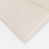 Nobly Copper and Gold Abstract Modern Fractal Art Fleece Deken (Hoek)