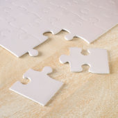 Nobly Copper and Gold Abstract Modern Fractal Art Legpuzzel (Zijkant)