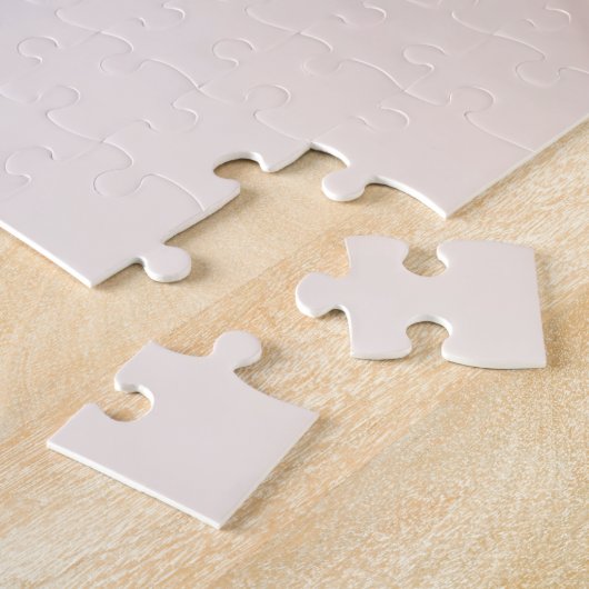 Nobly Copper and Gold Abstract Modern Fractal Art Legpuzzel (Zijkant)