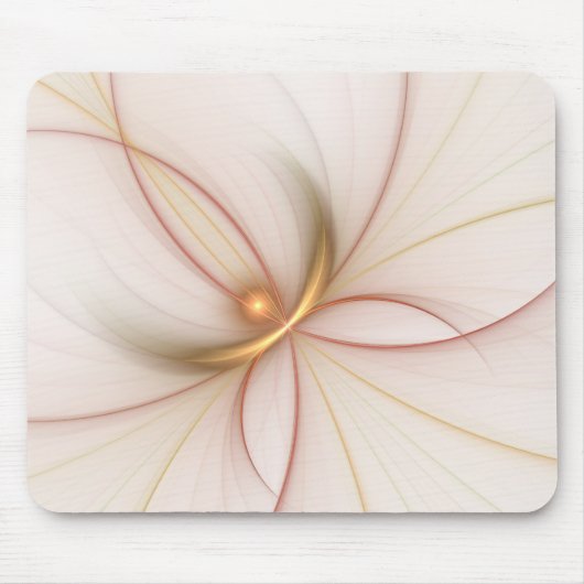 Nobly Copper and Gold Abstract Modern Fractal Art Muismat (Voorkant)