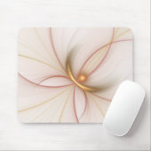 Nobly Copper and Gold Abstract Modern Fractal Art Muismat (Met muis)