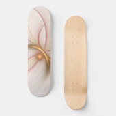 Nobly Copper and Gold Abstract Modern Fractal Art Persoonlijk Skateboard (Voorkant)