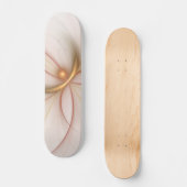Nobly Copper and Gold Abstract Modern Fractal Art Persoonlijk Skateboard (Voorkant)