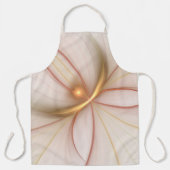 Nobly Copper and Gold Abstract Modern Fractal Art Schort (Voorkant)