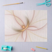 Nobly Copper and Gold Abstract Modern Fractal Art Tissuepapier (Craft)