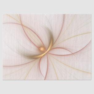 Nobly Copper and Gold Abstract Modern Fractal Art Tissuepapier