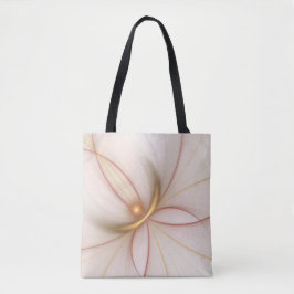 Nobly Copper and Gold Abstract Modern Fractal Art Tote Bag