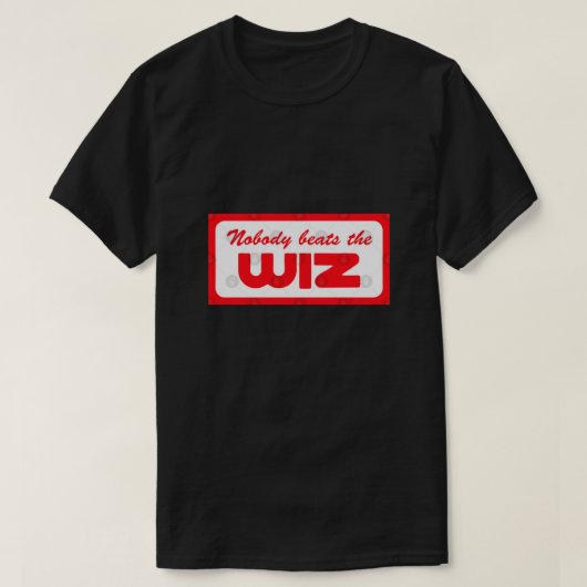 Nobody Beats The Wiz! T-Shirt (Design voorkant)