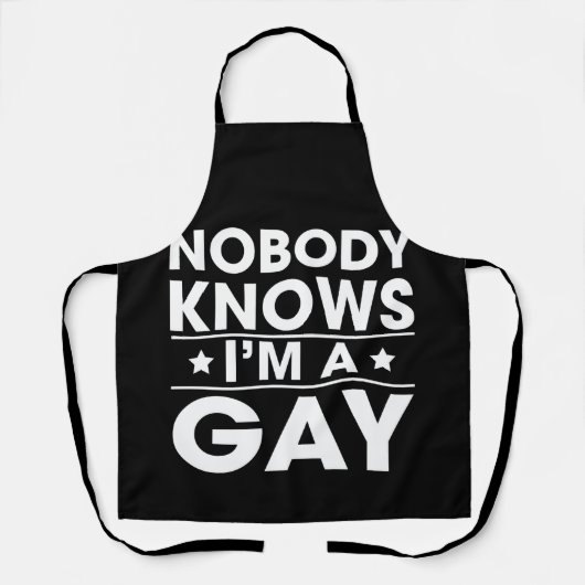 Nobody Knows I'm a Gay Schort (Voorkant)