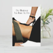 NObody's Bxxch Kaart (Staand voorkant)