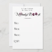 NObody's Bxxch Kaart (Achterkant)