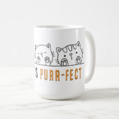 Nobody's Purr-fect Koffiemok (Voorkant rechts)